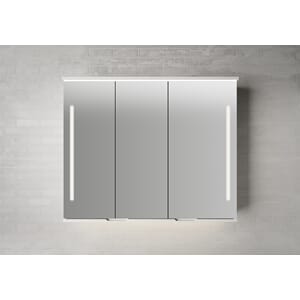 SOGN SPEILSKAP KVIT 100