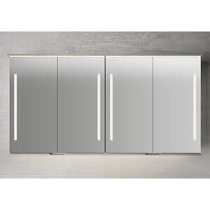 SOGN SPEILSKAP LYS EIK 160