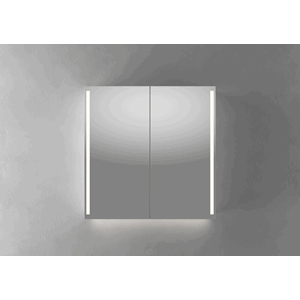 VIKJA SPEILSKAP KVIT 80