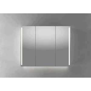 VIKJA SPEILSKAP MØRK EIK 100