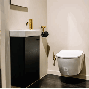 SMALL møbelsett, sort eik