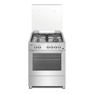 Gasskomfyr Kitchen Steel 60 cm