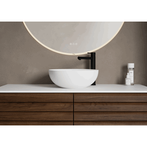 TOKE Toppservant hvit matt