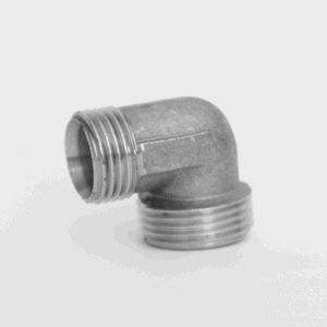 15 mm Gjennomføring - krom