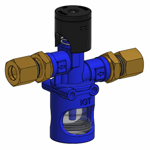 Lekkasjeindikator rør-rør 3/8''