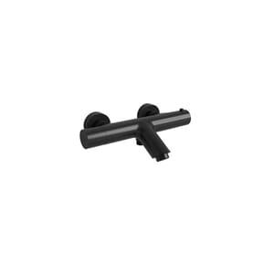 Badekarbatteri vegg TENGE sort matt