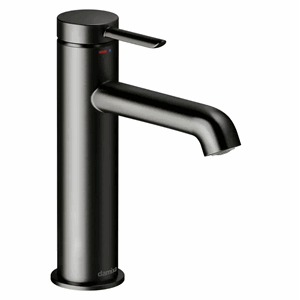 Iris servantkran medium, børstet grafitt