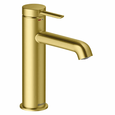 9193079 Iris servantkran medium børstet messing.png