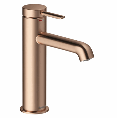 9193087 Iris servantkran medium børstet kobber.png