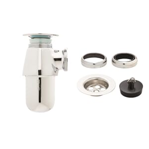 BF Combivannlås 32mm krom