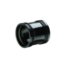 75 PP DOBBELMUFFE SORT WAFIX