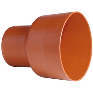 250 OVERGANG PVC F/BETONGSPISS RØD