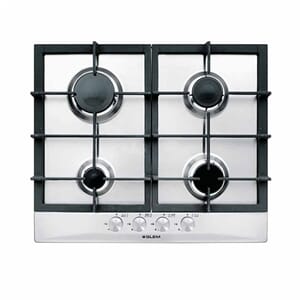 Gasstopp Proline - rustfri, 4 bluss, 60 cm