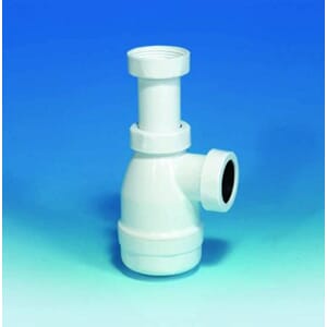 1 1/4X40 FLASKEVANNLÅS HVIT