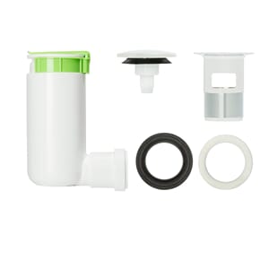 BF Easy Clean vannlås 40/32mm m/clickventil