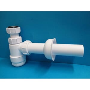 11/4X40 FLASKEVANNLÅS M/RØR HVIT 1904