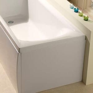 Badekar endepanel 900x570mm akryl