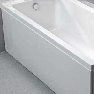 Badekar frontpanel 1600x515mm akryl