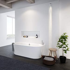 Lago Back-To-Wall  kar 1650x755mm inkl.