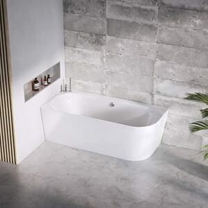 Nino hjørne venstre kar 1650x750mm inkl.