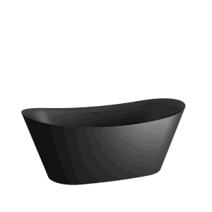 Badekar HOLVIGA 170 Sort matt