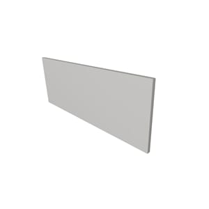 Frontpanel KVADRAT DUO 180x59cm (høyre/venstre) hvit