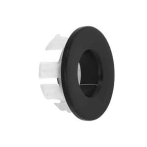 Plastring f/overløps- servant, Fovere møbler sort