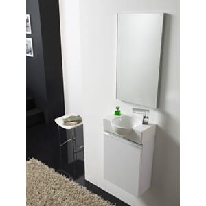 Venecia møbelpakke hvit høyglans