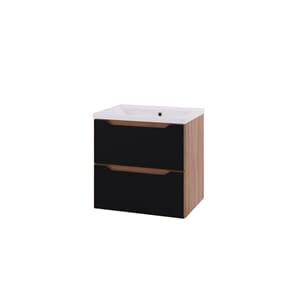 EMMA SVART/EIK US 60 2 SKUFF SENTER