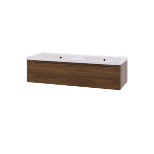 EMMA MØRK EIK US 120 1 SKUFF DOBBEL