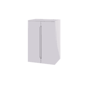 EMMA KVIT HS 60 M/ 2 DØRER