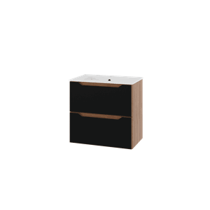 EMMA SMAL SVART/EIK US 60 2 SKUFF SENTER