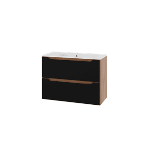 EMMA SMAL SVART/EIK US 80 2 SKUFF SENTER