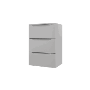 MARI SMAL GRÅ HØGSKAP 60 CM M/3 SKUFFER