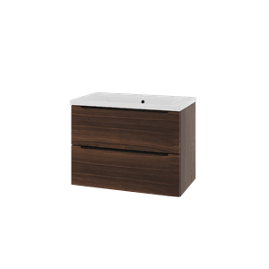 MARI SMAL VALNØTT 80 CM 2 SKUFFER