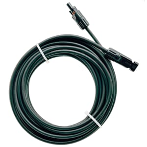 Kabel MC4 6mm2 til solpanel 1m