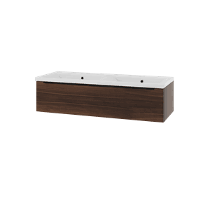 MARI VALNØTT US 120 1 SKUFF DOBBEL