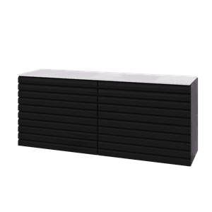 SELMA SVART EIKESTAV US 160 4 SKUFF DOBBEL