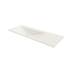 VALE GLASSERVANT HVIT MATT 120 CM VENSTRE