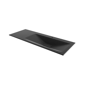 VALE GLASSERVANT SVART MATT 120 HØGRE