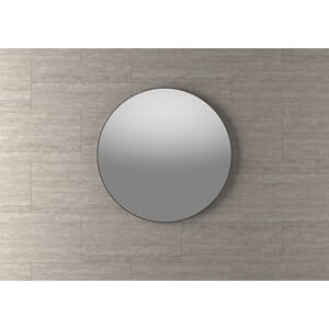 ØYRI SPEIL Ø 80 SVART MATT