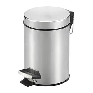 Esbada avfallsbøtte 3L krom