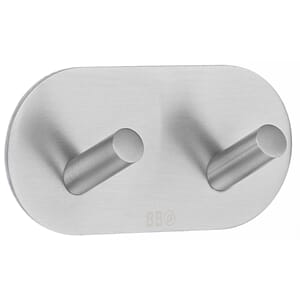 Design Dobbel Krok Børstet Rustfritt Stål