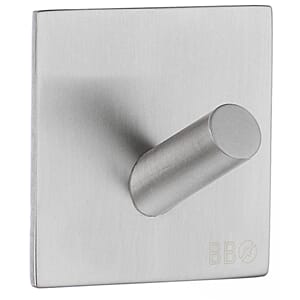 Design Enkel Krok Børstet Rustfritt Stål