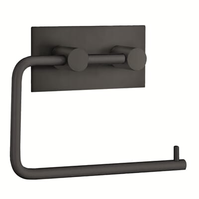 BB1098 Toalettpapirholder Selvklebende Beslagsboden Firkantet Sort.jpg