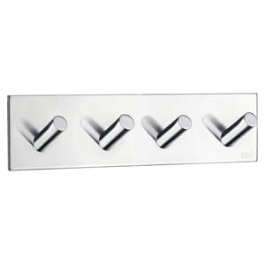 Design Kroklist 4 Kroker Krom Rustfritt Stål