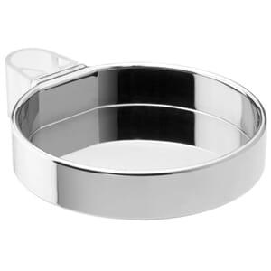 Såpeskål kompatibel med alle dusjsett, krom