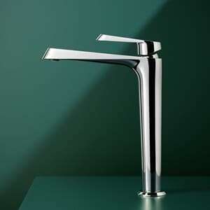 NIO servantkran høy, krom