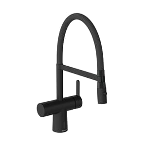 Silhouet Pro touchless kjøkkenkran, sort matt