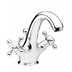 Tradition servantkran høy tut m/oppløft, krom